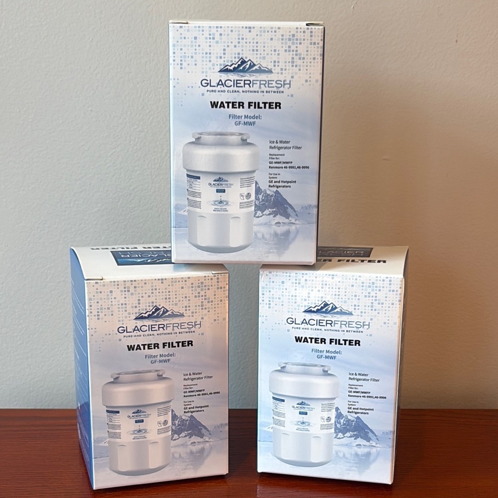 Refrigerator Water Filters GF-MWF bundle of 3